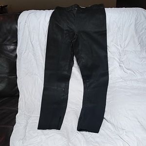 Vince "leather" leggings